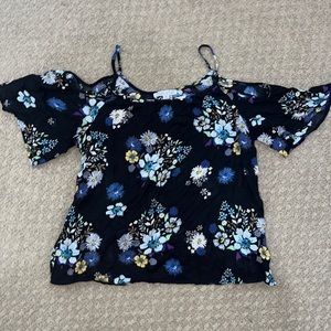 Flowy Floral off the shoulder